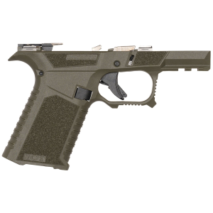 Sct Manufacturing 0226020000IB Sub Compact Compatible w/ Glock 43X/48 OD Green Poly Frame Aggressive Texture Grip, Frame