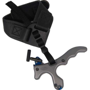 Hot Shot Archery Haze Release 4 Finger Black W/Silent Triggr 5490