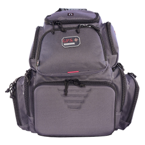 GPS Bags 1711BPGHandgunner Backpack Gray Holds 4Handguns