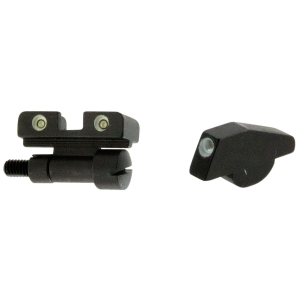 Meprolight USA 227713101 Tru-Dot Black | Green Tritium Front Sight Green Tritium Adjustable Rear Sight
