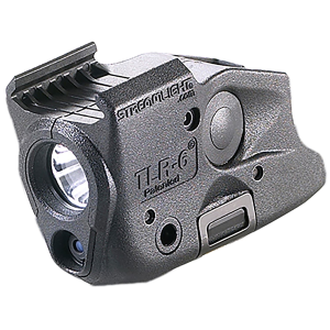 Streamlight 69284 TLR-6 Gun Light Black 100 Lumens White LED/Red Laser Sig Sauer P365/P365 XL