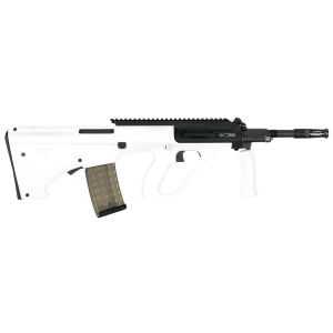 Steyr Arms AUGM1WHIEXT AUG A3 M1 5.56x45mm NATO 16in 30+1 Black Rec White Fixed Bullpup Stock White Polymer Grip Right Hand Includes Extended Rail