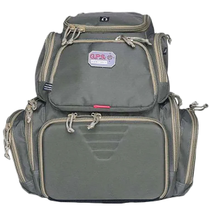 GPS Bags 1711BPRKHandgunner Backpack Rifle Green Holds 4 Handguns