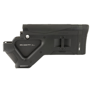 Hera USA CQR Stock, California Version, Fits AR-15 Mil-Spec Rifles and DPMS 308 GII, Black 12.12CA