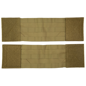 Haley Strategic Partners Thorax TPC_CB-1-2MD-COY, Cummerbund Pair, Dual-layer Woven Elastic, Molle, Medium