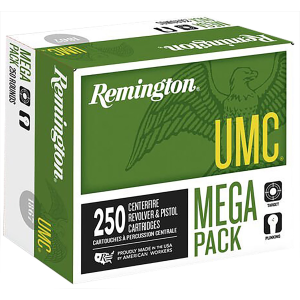 Remington 23781 UMC Mega Pack 45ACP 230gr Full Metal Jacket 250 Per Box/4 Case Centerfire, Handgun Ammunition