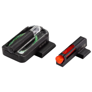 HiViz SG320FD21 FastDot H3 Sight Set for SIG P320 Red Fiber Optic Front Sight-Green Tritium Rear Sight