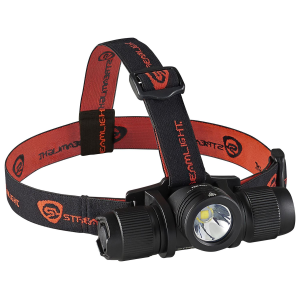 Streamlight 89001 ProTac 2.0 110/650/2000 Lumens LED Bulb Black/Orange, Headlamp
