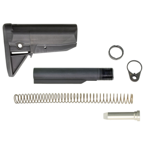 BCM GFSKMOD0BLK BCMGunfighter Mod 0 Kit Black Synthetic for AR-Platform Includes Stock Tube