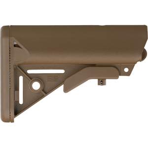 B5 Systems SOP1076 Enhanced SOPMOD Coyote Brown Synthetic for AR-Platform with Mil-Spec Receiver Extension (Tube Not Included)