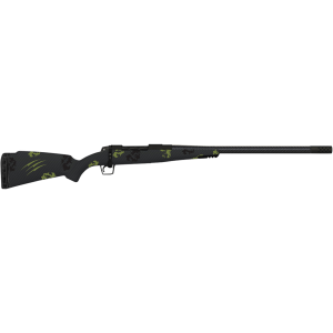 Fierce ROG7PRC20BFF Carbon Rogue Full Size 7mm PRC 3+1 20 in Hand Lapped/Match Grade Threaded Barrel, Black Cerakote Steel Receiver, Forest Camo Fierce Rogue Carbon Fiber Stock, Rifle