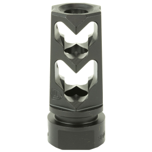 Fortis Manufacturing 9MM-MB-BLK-28, Inc. Muzzle Brake, 9MM, 1/2X28, Black Finish 9MM-MB-BLK-28