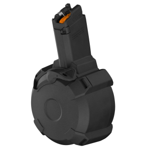 Magpul MAG1035BLK PMAG 50rd Drum 9mm Luger Fits CZ Scorpion EVO 3 S1 Black Polymer, Magazine