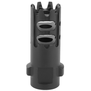 Gemtech QUICKMOUNT 12155, Carbon Cutting Muzzle Brake, 7.62NATO, 5/8X24, Black Finish 12155