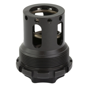 Yankee Hill 2055 Nelson Booster Assembly 1-3/8-24 tpi 17-4 Stainless Steel Matte Black, Suppressor Accessories