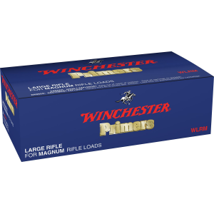 Winchester WLRM Centerfire #8-1/2M - 120 Large Magnum, Rifle 1000 Per Box/5 Case