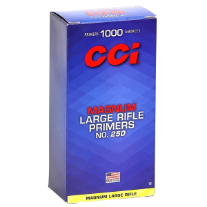CCI 0015 Magnum, Rifle No. 250 Large, Rifle Multi Caliber 1000/Box