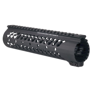 Samson 010300801 Evolution Mid-Length, Rifle AR15/M4/M16 Black Anodized 6061-T6 Aluminum 9 in Picatinny