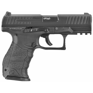 Umarex Walther PPQ 2252416, Air Pistol, 177PEL, BLOWBACK Action, Black Color, 20Rd 2252416