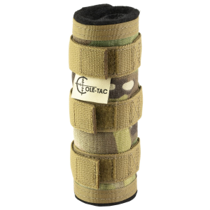 Cole-TAC HTP Cover, Suppressor Cover, 6 in, Multicam, Fits 1-2 in Suppressors, Includes Inner Tube and Outer Shell HTP103