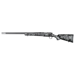 Christensen Arms 8010617000 Ridgeline FFT 6.5 Creedmoor 4+1 20 in Stainless Threaded Barrel, Stainless Aluminum Receiver, Black w/Gray Accents Fixed Sporter Carbon Fiber Stock, Left Hand, Rifle