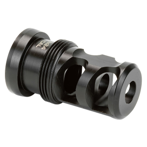 Griffin Armament TMPB30C5824 Paladin 2 Port Taper Mount Black Melonite QPQ 17-4 Stainless Steel with 5/8 in-24 tpi Threads, 1.88 in OAL & 1.07 in Diameter for 30 Cal