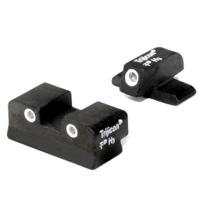 Trijicon 600448 Bright & Tough Night Sights- for Sig Sauer #8 Front/ #8 Rear Black | Green Tritium White Outline Front Sight Green Tritium White Outline Rear Sight
