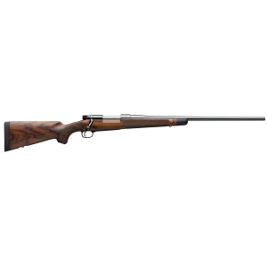 Winchester 535239294 Model 70 Super Grade 6.5 PRC Caliber with 3+1 Capacity, 24 in Barrel, Polished Blued Metal Finish, AAA French Walnut Stock & No Sights Right Hand (Full Size), Rifle