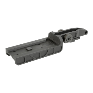 Midwest Industries Alpha Mini Dot Mount, Aimpoint T-2 Footprint, For AK Pattern Firearms, Anodized Finish, Black MI-AK-ALPHA-MDM-T2