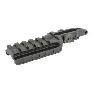 Midwest Industries Alpha Mini Dot Mount, Picatinny, For AK Pattern Firearms, Anodized Finish, Black MI-AK-ALPHA-MDM-PIC