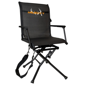 Muddy MUDMGS400 Swivel Ease Ground Seat Black Steel