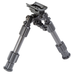 Caldwell 1092515 Accumax Premium Carbon Fiber Bipod 6-9 in Gray