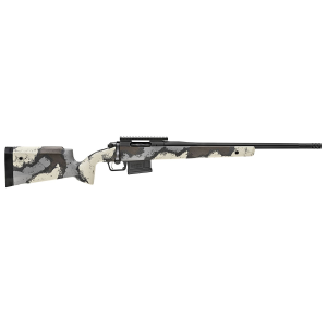 Springfield Armory BAW9206CMD Model 2020 Waypoint 6mm Creedmoor 5+1 20 in Graphite Black Cerakote Fluted Barrel, Graphite Black Cerakote Picatinny Rail Stainless Steel Receiver, Ridgeline Camo Fixed Carbon Fiber Stock, Rifle