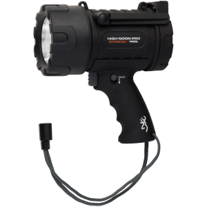 Browning 3717775 High Noon Pro USB Black 110-1400 Lumens White LED Polymer Spotlight
