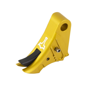 Glockmeister TYR TYRGOBLKS, Trigger, Gold Shoe/Black Safety, For Glock Gen 1-4 TYRGOBLKS