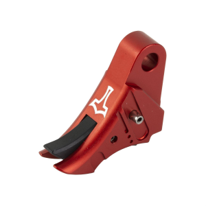Glockmeister TYR TYRG5REBLKS, Trigger, Red Shoe/Black Safety, For Glock Gen 5 TYRG5REBLKS