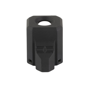 Faxon Firearms Compensator, 9MM, Compatible with the Glock 17/19/34 Gen 3, Anodized Finish, Black FF-P-A-COMP-DS-G-01