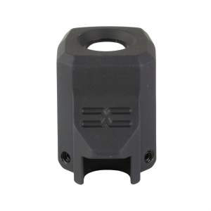 Faxon Firearms EXOS-525, Compensator, 9MM, Compatible with Sig Sauer P365/XL, Anodized Finish, Black FF-P-A-COMP-SS-S-01