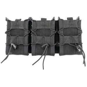 High Speed Gear 45TA00BK TACO Shingle Mag Pouch Triple Black Nylon MOLLE Compatible w/, Rifle