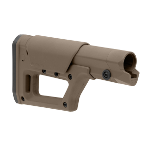 Magpul MAG1159FDE PRS Lite Precision Stock FDE Polymer/Metal Adjustable w/Rubber Buttplate