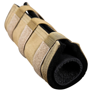 SilencerCo AC1985 High Temp Suppressor Cover 6 FDE Nylon, Suppressor Accessories