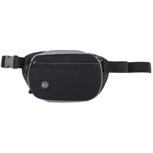 Galco FTPRGBC Fastrax PAC Waistpack Size Compact Black/Gray Neoprene Compatible w/Glock 32/Kahr CW Belt Up to 50 in Wide, Holster