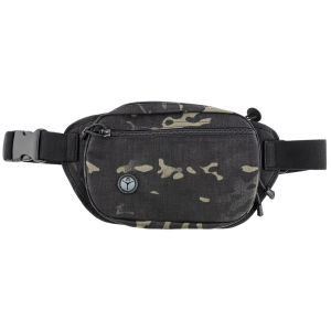 Galco FTPRMBC Fastrax PAC Waistpack Compact Size Compact MultiCam Black Neoprene Fits S&W M&P Compact/Taurus G2C/Springfield Hellcat Pro, Holster