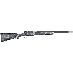 Christensen Arms 8010631800 Ridgeline FFT 7mm PRC 3+1 22 in Carbon Fiber Threaded Barrel, Stainless Aluminum Receiver, Black w/Gray Accents Fixed Sporter Carbon Fiber Stock, , Rifle