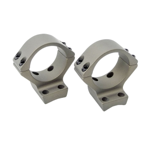 Talley SB740735 Scope Mount/Ring Combo Smoked Bronze Cerakote 30mm Tube Fits X-Bolt Medium Rings