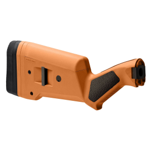 Magpul MAG460ORG SGA Stock Fixed Orange Synthetic for Remington 870 12 GA