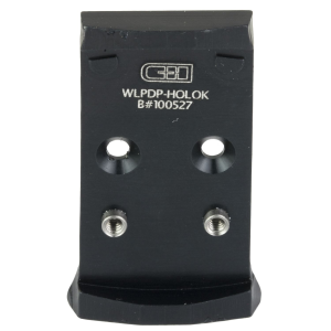 C&H Precision CHP Adapter Plate, Coverts the Walther PDP 1.0 to the Holosun 407/507K, Anodized Finish, Black, Includes Mounting Hardware WLPDP-HOLOk