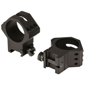 Weaver Mounts 99684 Six-Hole Picatinny Rings Matte Black 34mm High