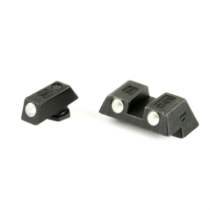 Glock Glock OEM Night Sights, 6.1mm Slim, Fits Glock 42 & 43, Green Dot, Steel 39930