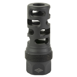 Yankee Hill 4405MB28 sRx Q.D. Muzzle Brake Long Black Phosphate Steel with 1/2-28 tpi, 9mm, 2.30 OAL & 9.375 Diameter for sRx Adapters